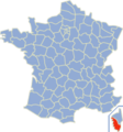 2A : département de la Corse-du-Sud