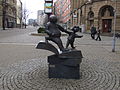 Skulptur „Vater und Sohn“ nach e.o.plauen