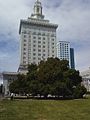 City Hall and namesake Oak tree