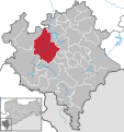 Lage von Plauen im Vogtlandkreis