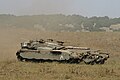 Merkava MkII tank with "Nochri" mine-plow, Israel