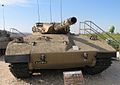 Merkava Mk I tank in Yad la-Shiryon Museum, Israel.