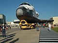 Atlantis rollover to VAB (July 24, 2006)