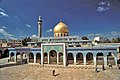 View of the Mosque and courtyard