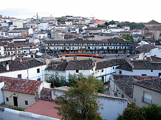 View of Chinchón / Vista de Chinchón.