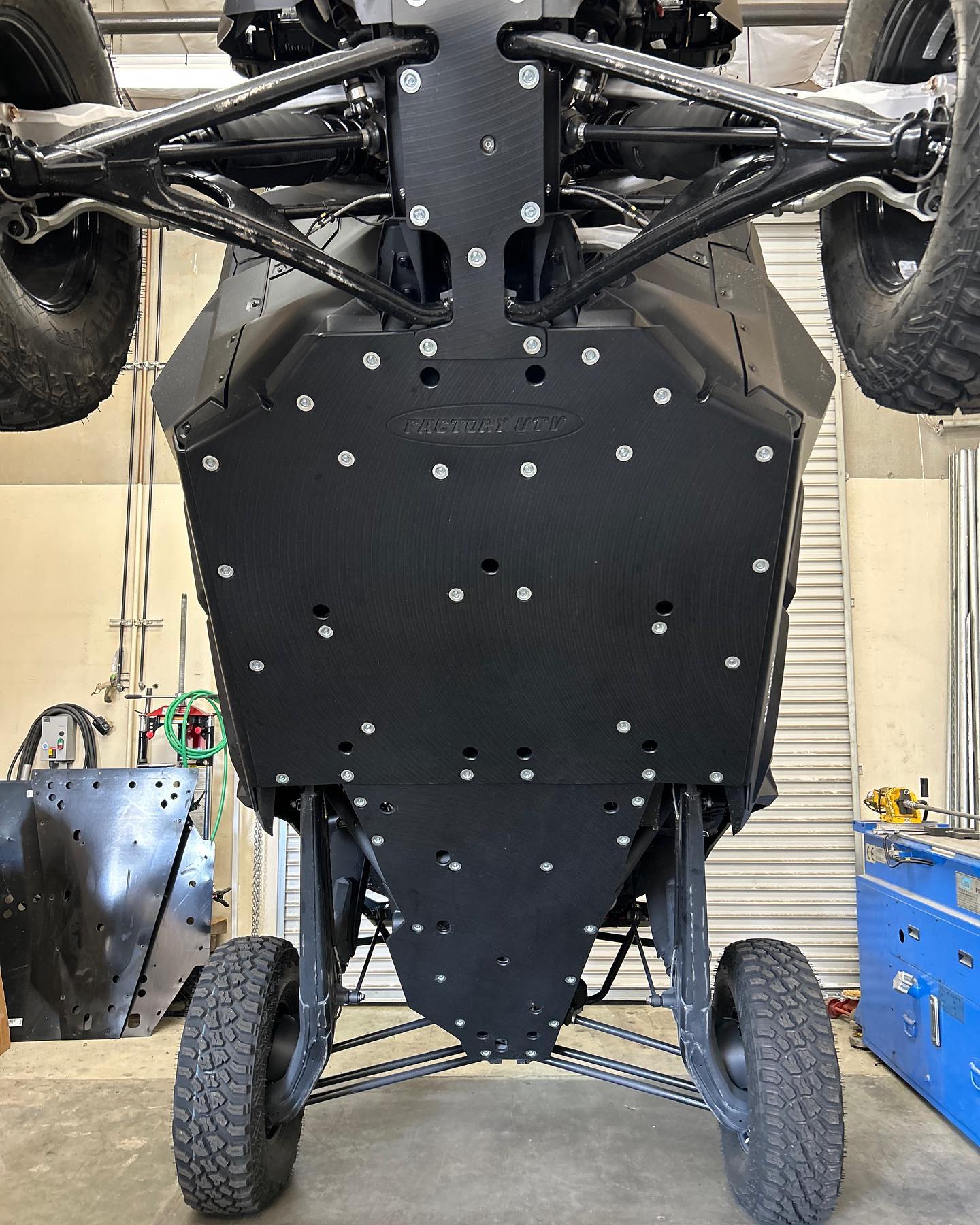 Factory UTV - Can Am Maverick R UHMW Skid Plate