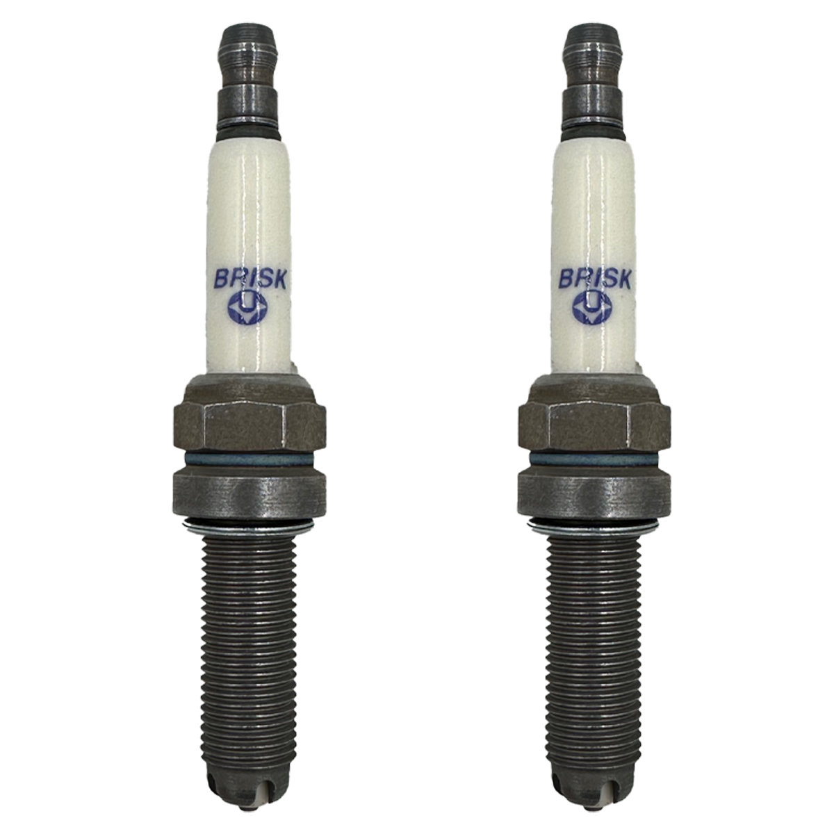 Brisk Spark Plug Set of 2 Plugs - Can Am Commander 1000, Defender HD10, Maverick Sport 1000