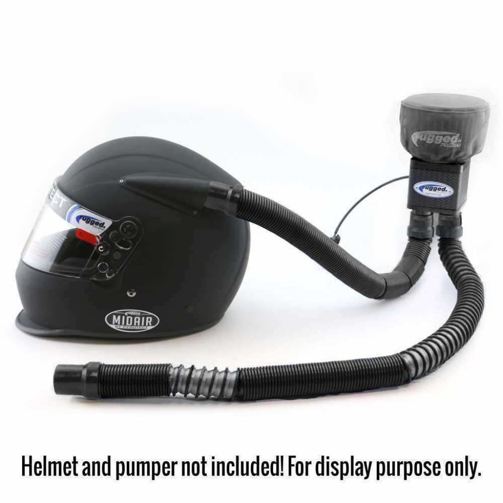 Rugged Radios Mac-X Expandable Ultra Flex Helmet Air Pumper System Hose