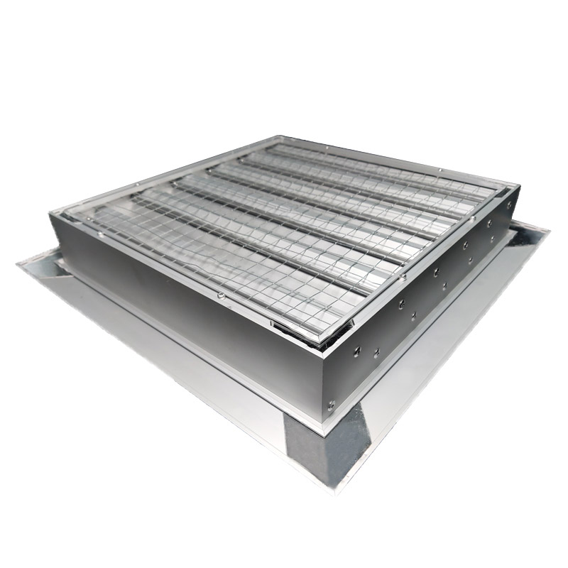 Hvac Aluminum Intake Air Vent Louvers Prefabricated Substation Waterproof Fresh Air Louver WSG