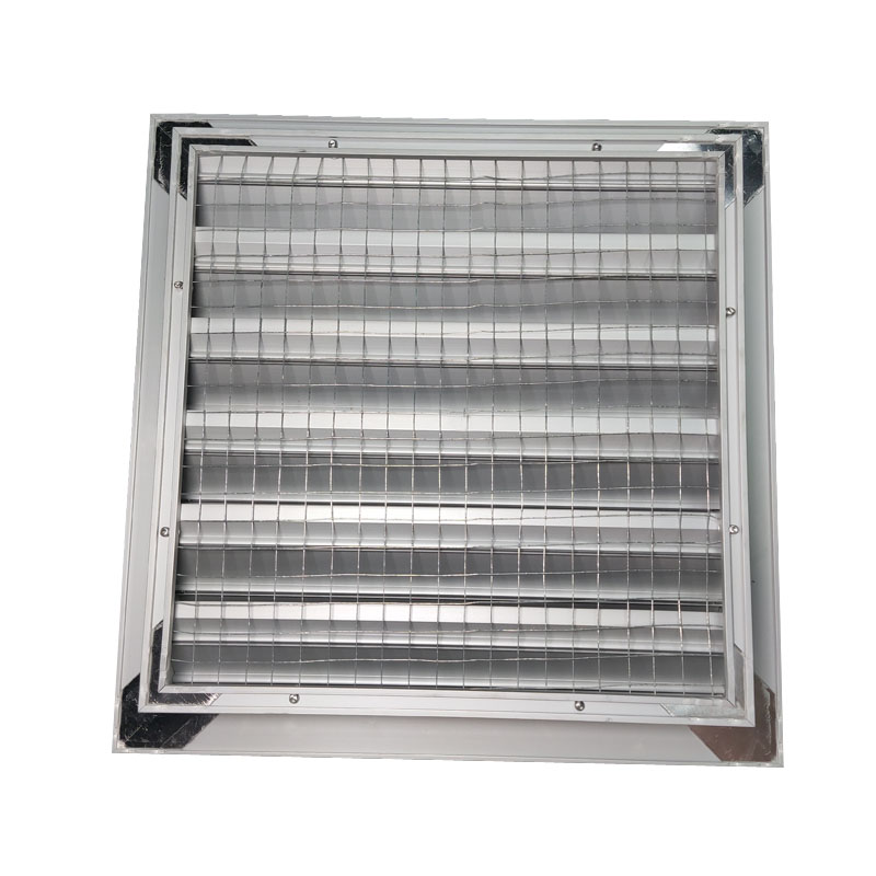 Hvac Aluminum Intake Air Vent Louvers Prefabricated Substation Waterproof Fresh Air Louver WSG