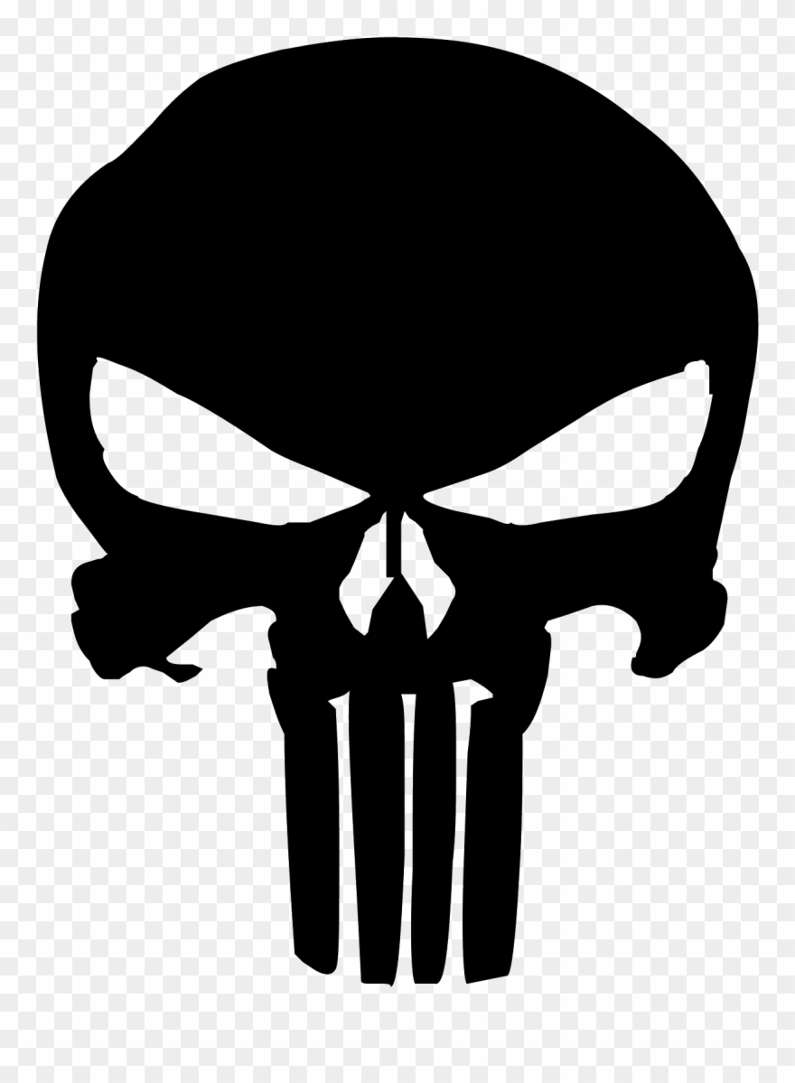 Punisher Skull Svg File