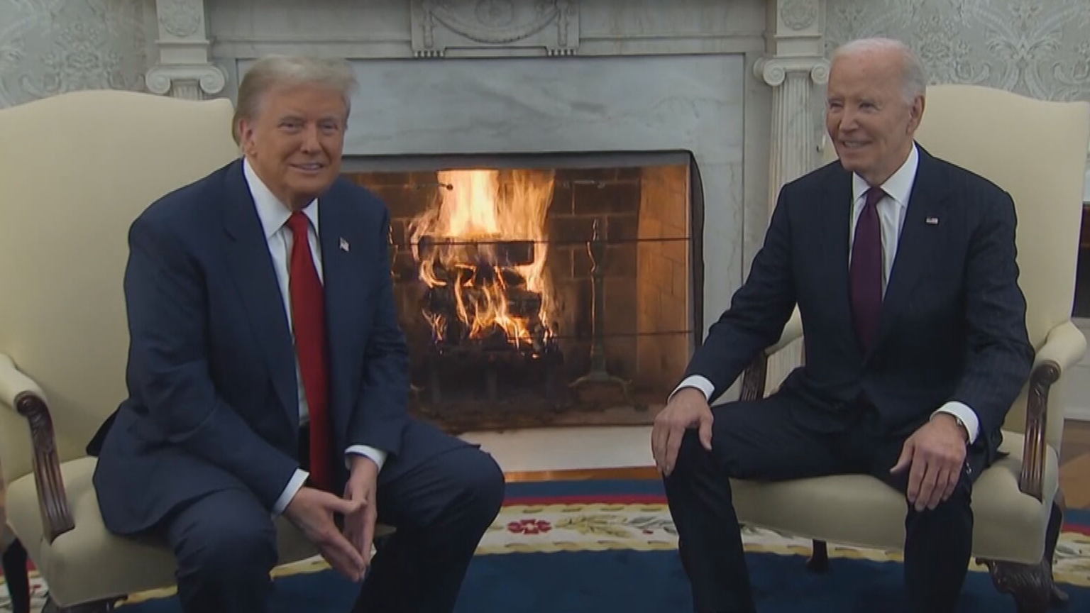 Joe Biden welcomes back Donald Trump to the White House