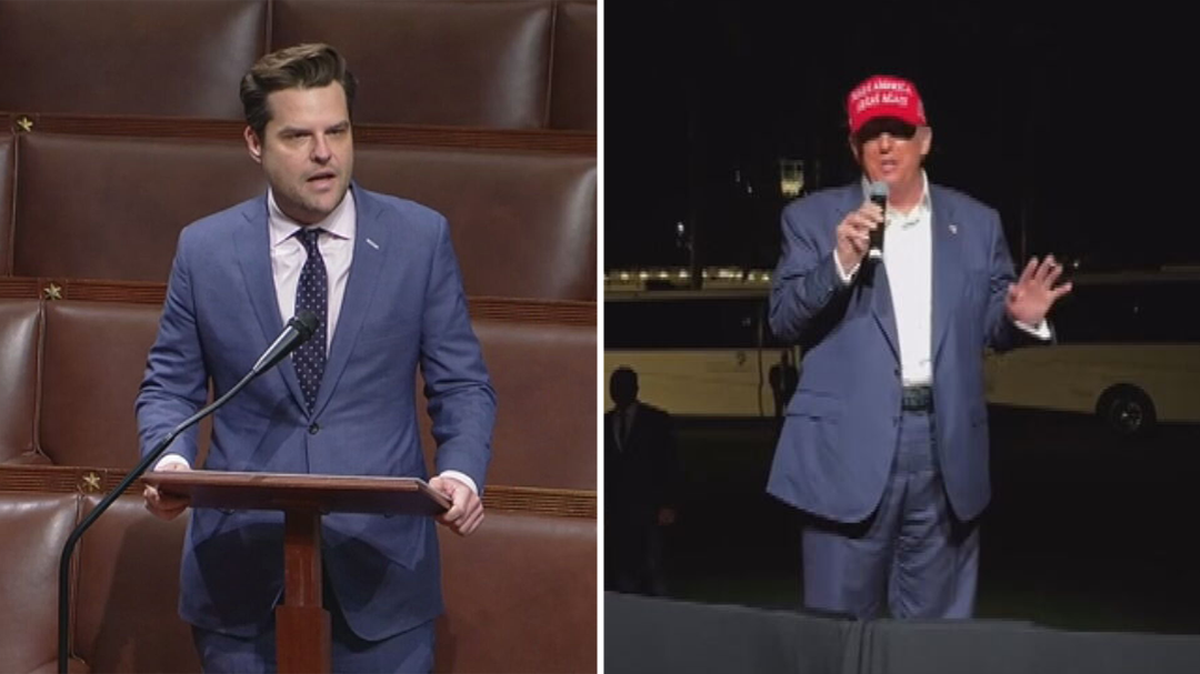 Trump's pick of Matt Gaetz for attorney general stuns allies and supporters