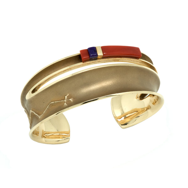 14k Gold Inlaid Bracelet