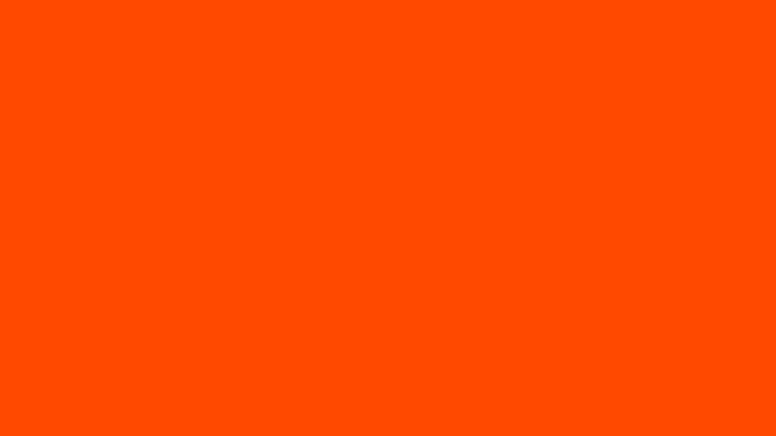 Plain Bright Orange Background