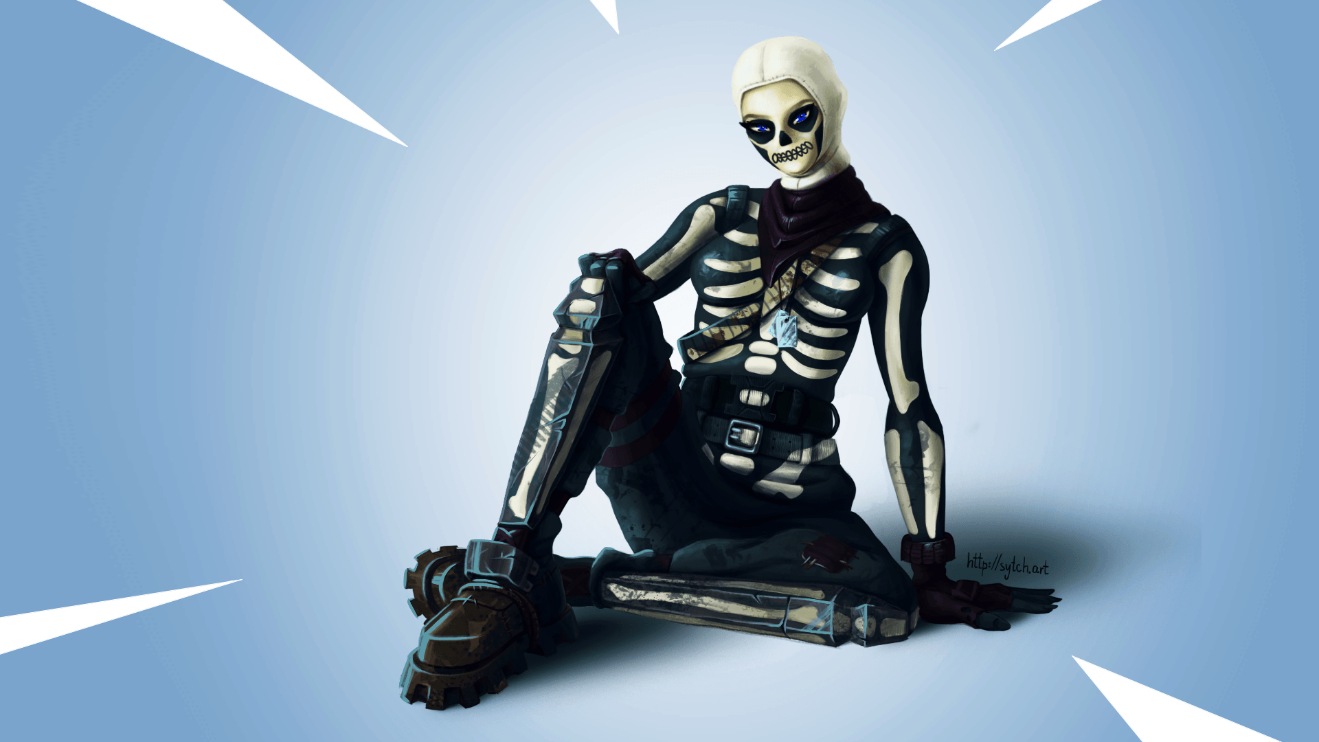 Fortnite Skins Skull Trooper Wallpaper