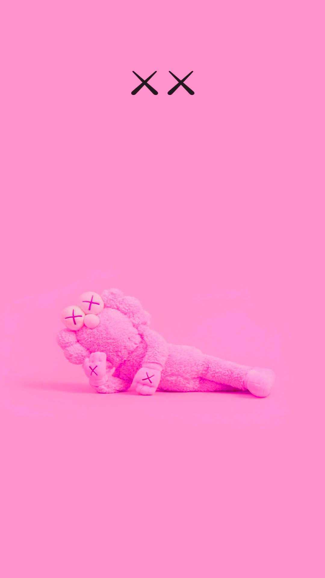 Update more than 55 kaws pink wallpaper latest - in.cdgdbentre