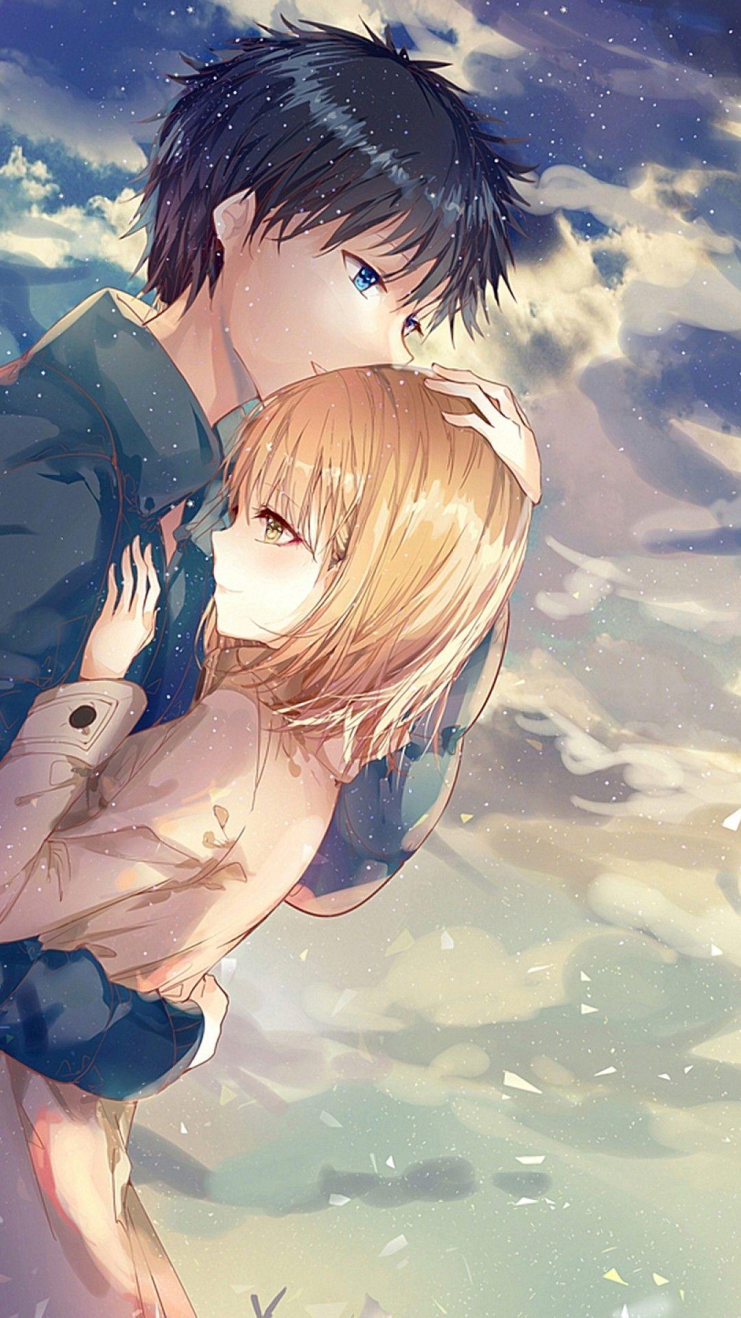  Cute  Anime  Love Wallpapers  Wallpaper  Cave