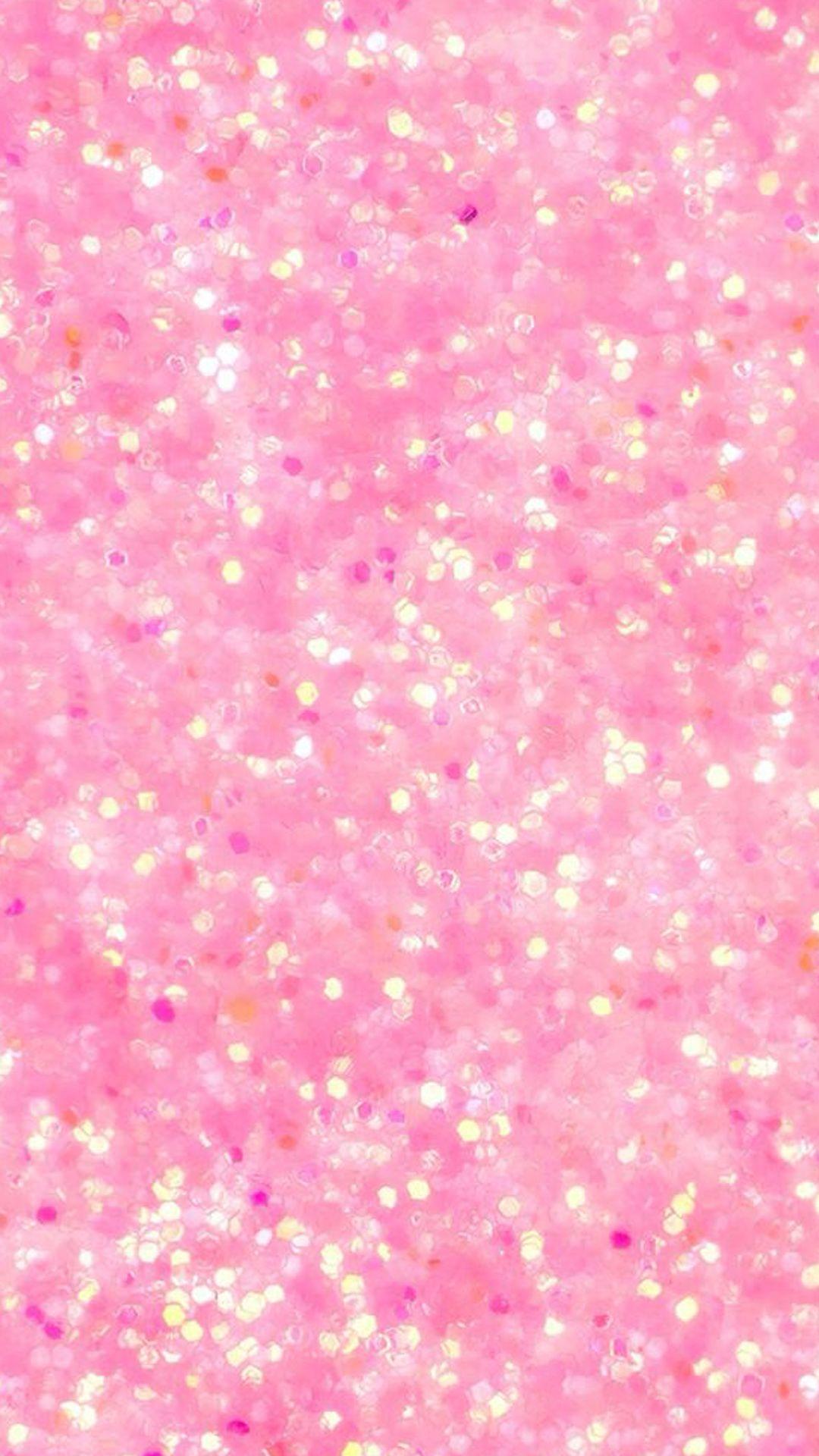 Girly Pink Glitter Background - IMAGESEE