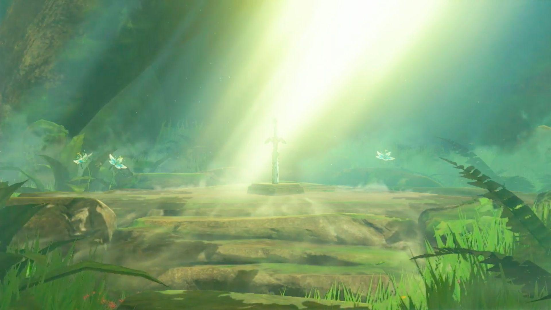 Zelda Breath Of The Wild Master Sword Desktop Wallpapers - Wallpaper Cave