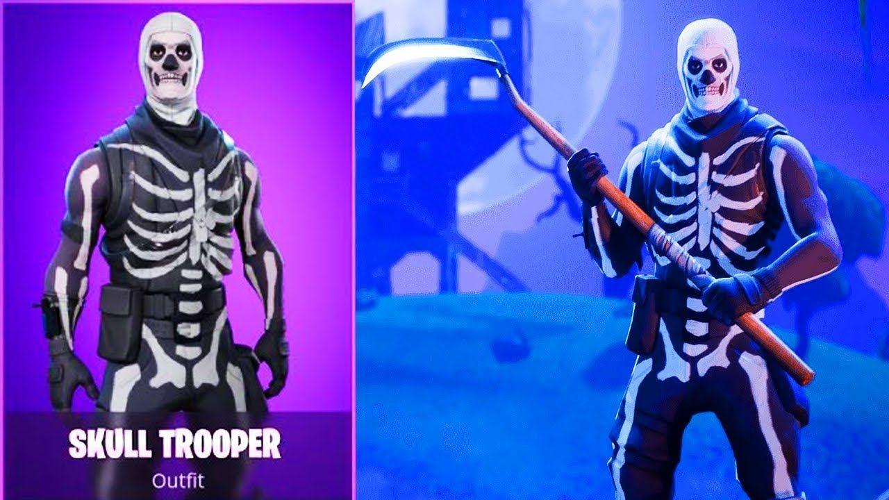 Fortnite Skins Skull Trooper Wallpaper