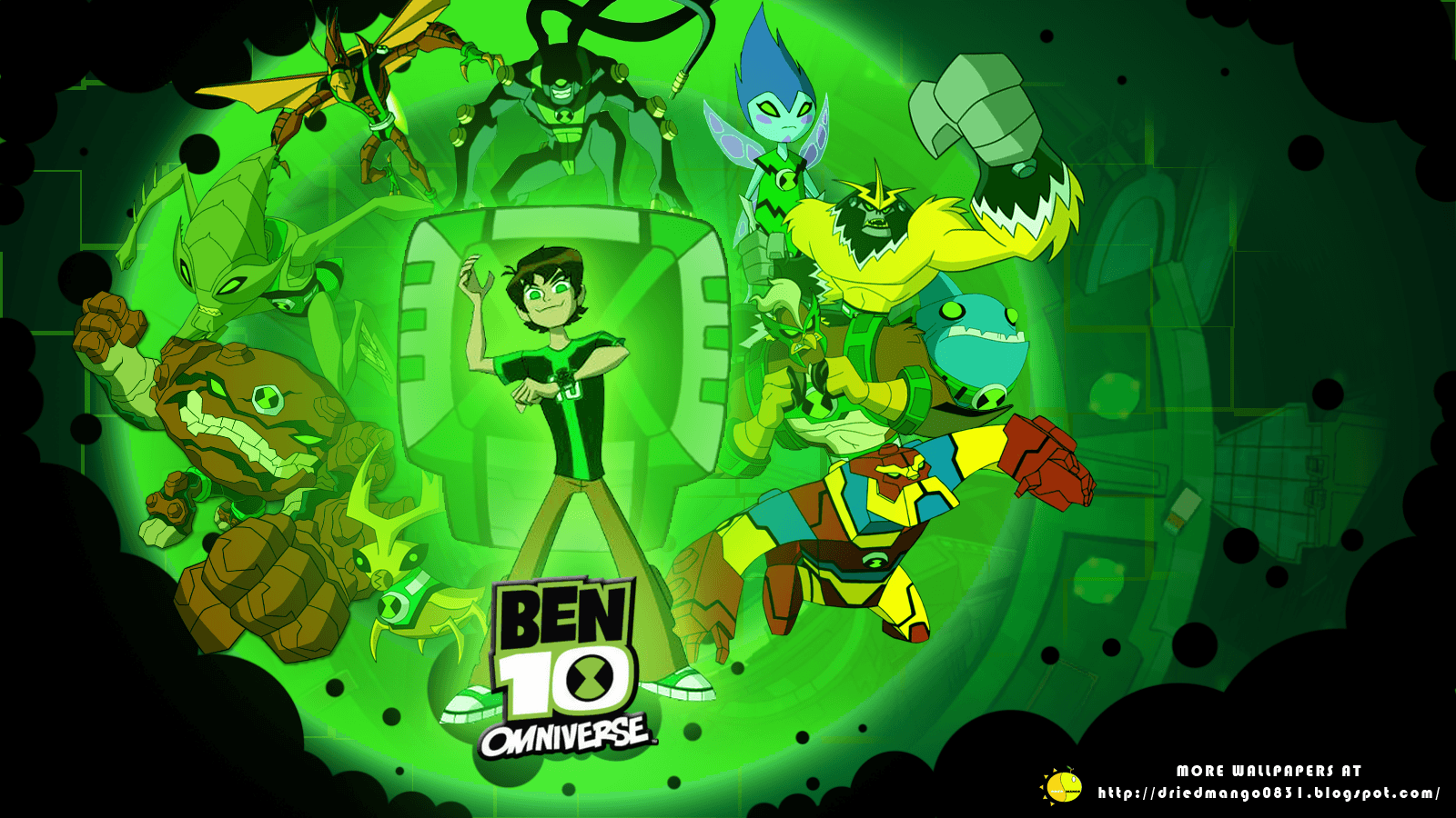 Ben 10 Omniverse Aliens Wallpaper