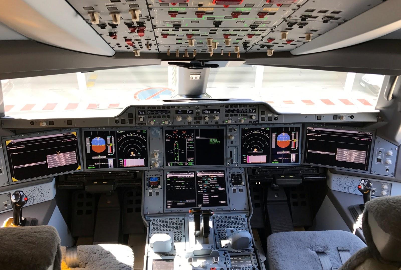 Airbus A350 Cockpit