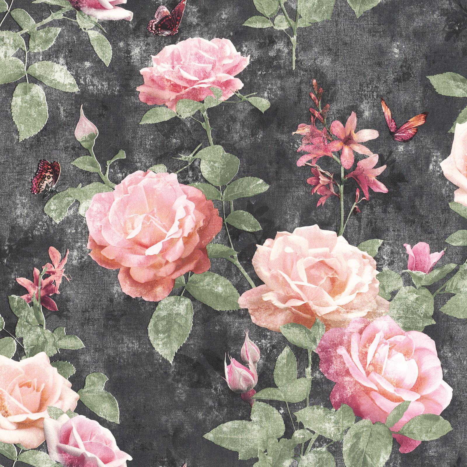 Vintage Rose Wallpaper Hd