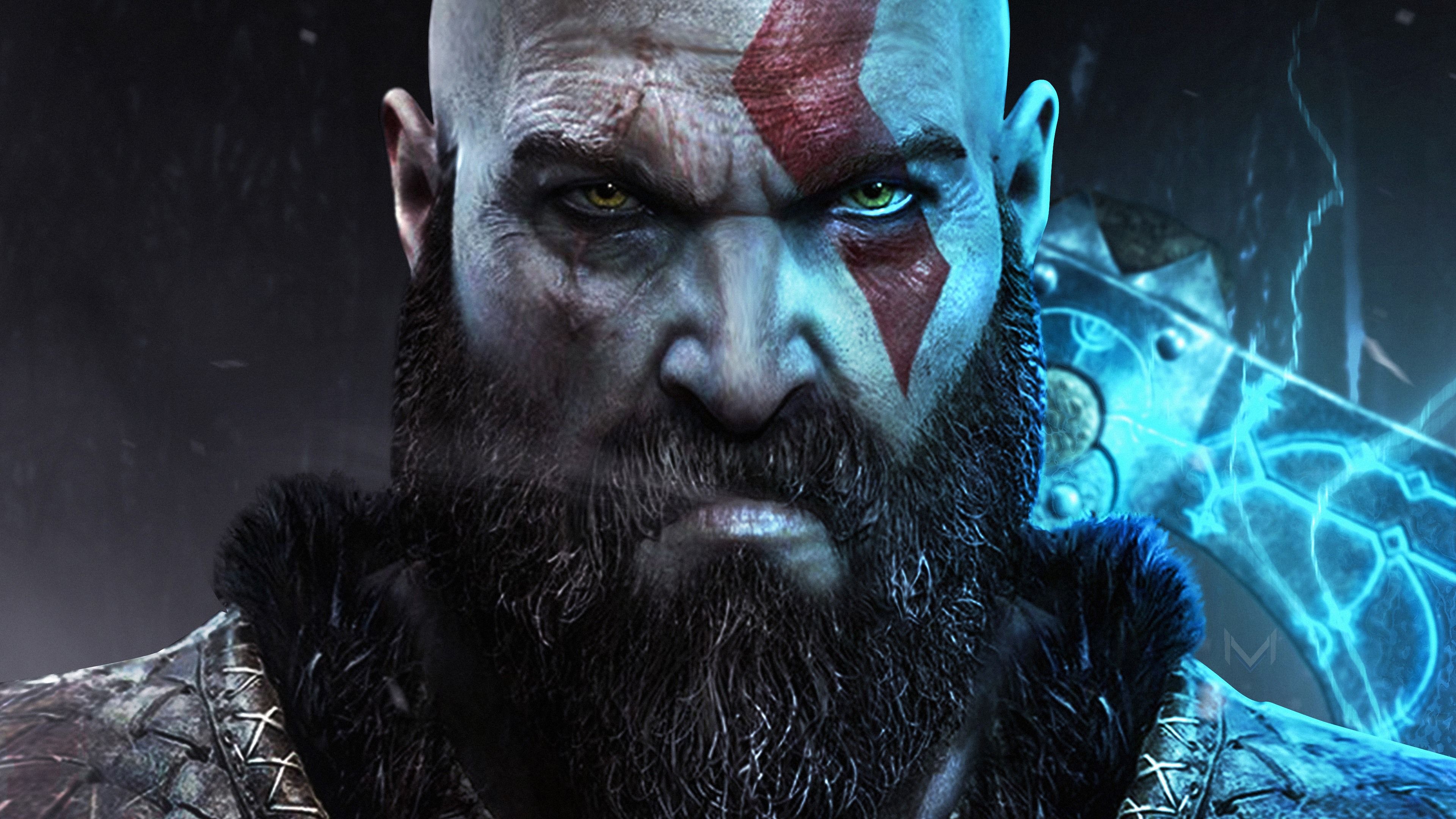 Tổng hợp Wallpaper 4k Kratos với các hình nền phù hợp với fan game God of War