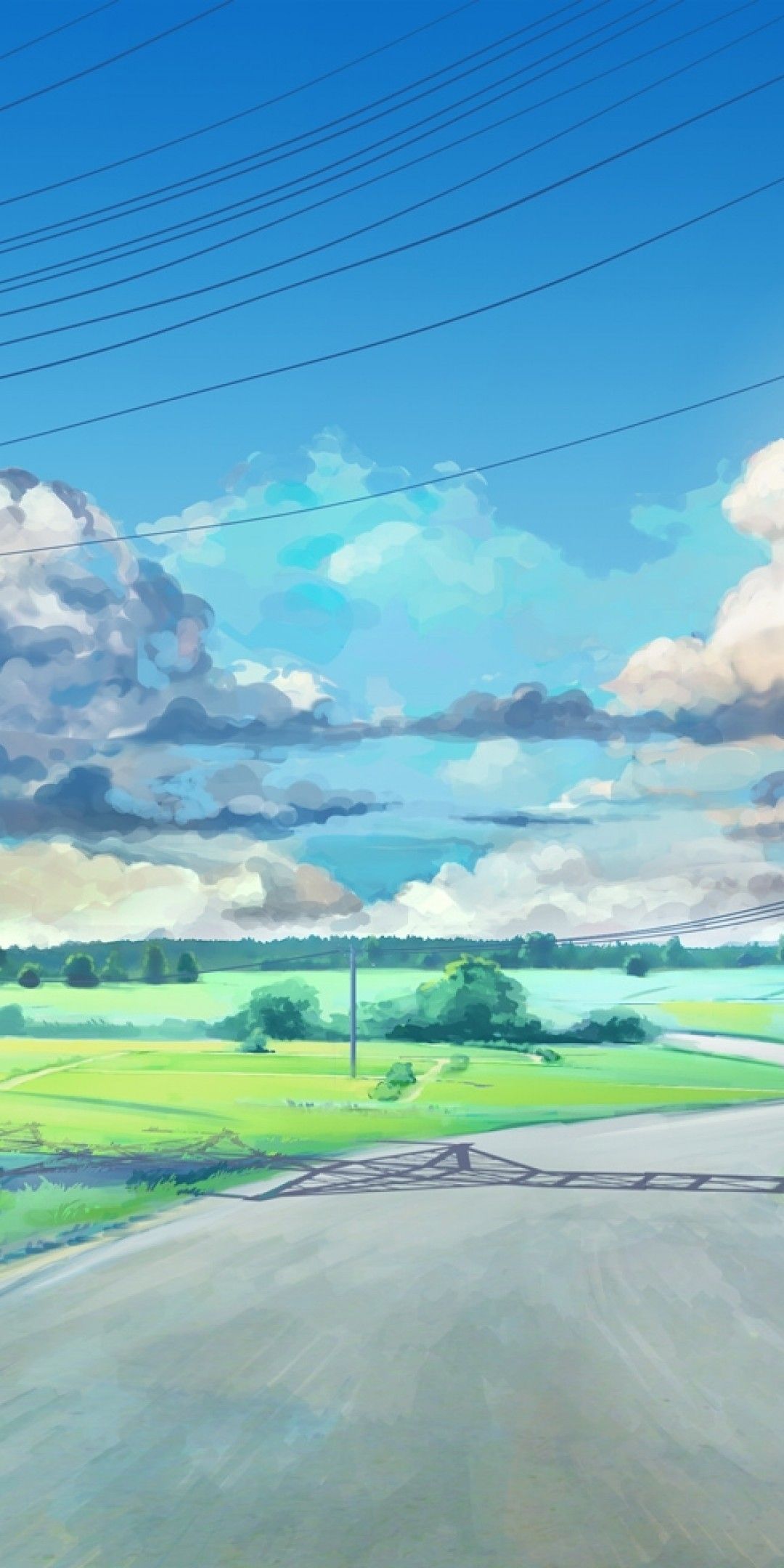 Anime Summer Background