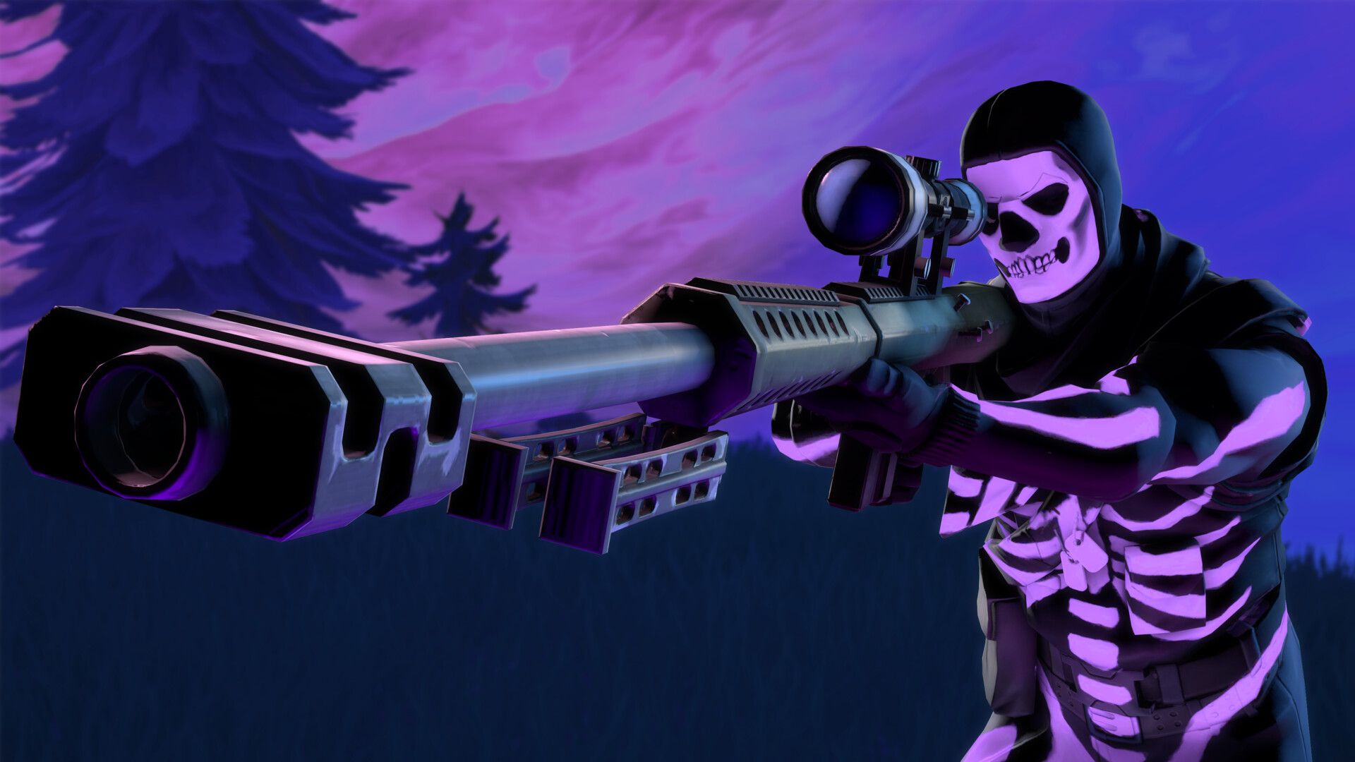 Fortnite Skins Skull Trooper Wallpaper