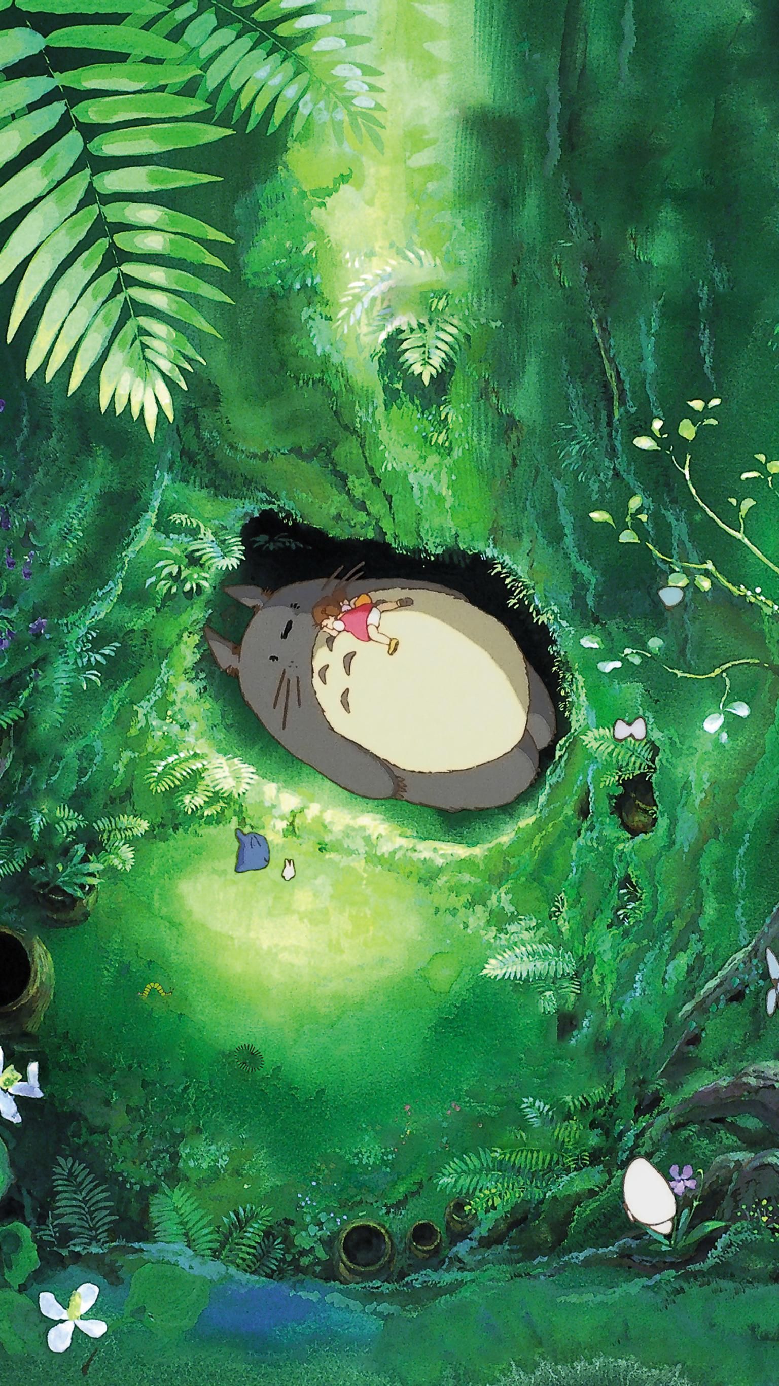 Top 65+ totoro wallpaper iphone latest - in.cdgdbentre