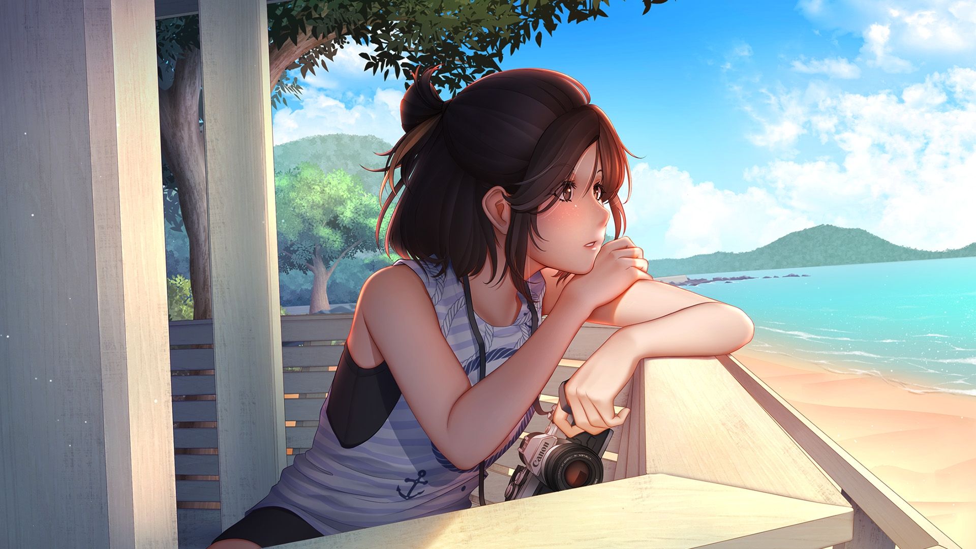 Anime Girl Summer Time Wallpapers Wallpaper Cave - Photos