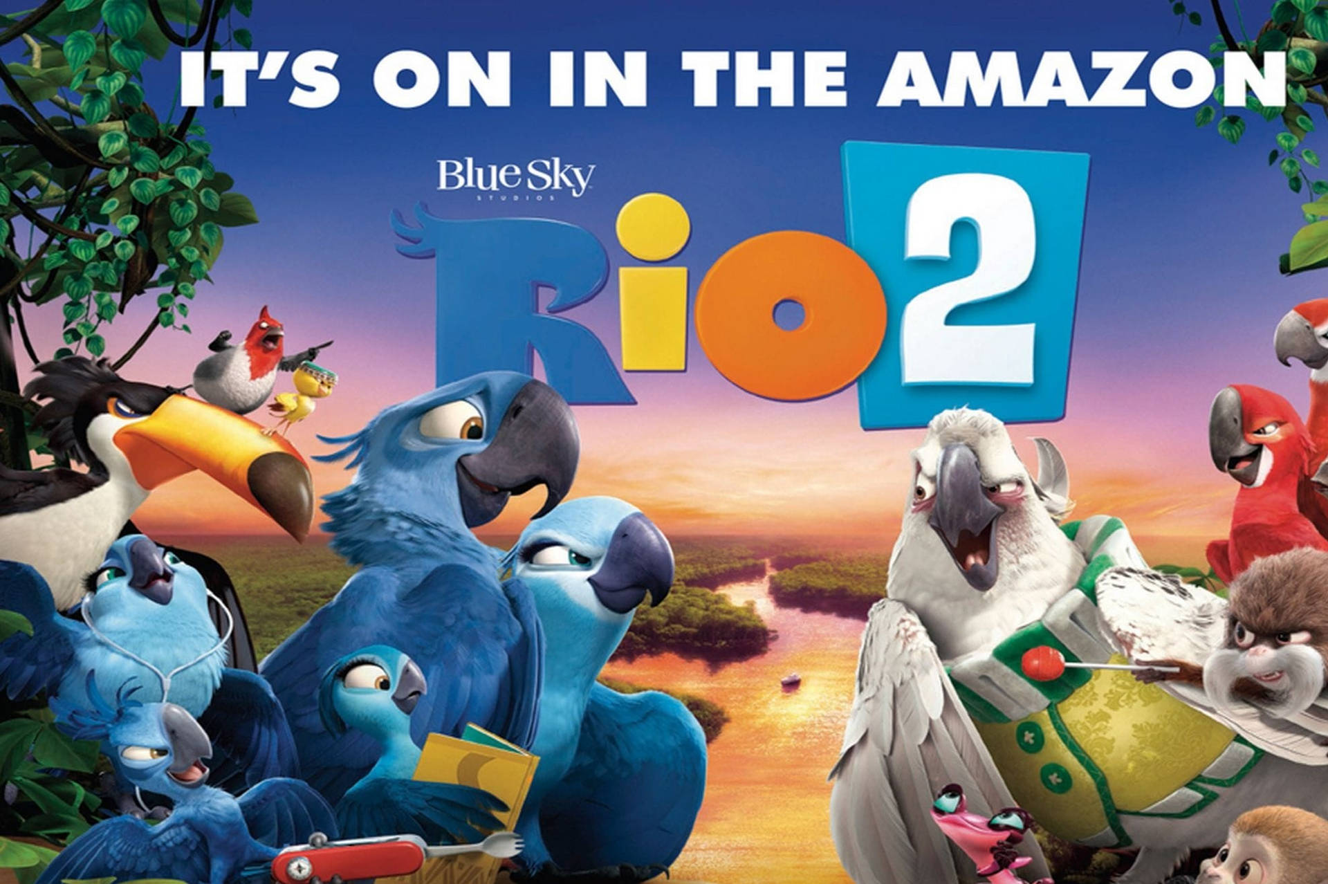 Rio 2 Background Wallpaper