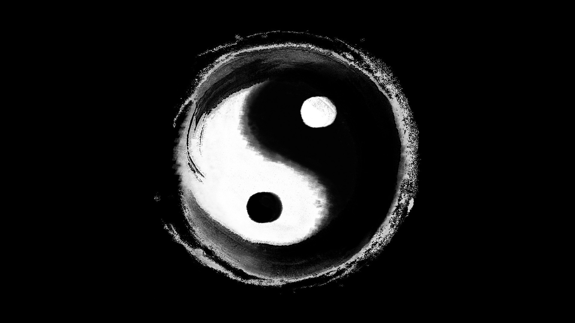 847 Yin Yang Black Wallpaper Hd Images & Pictures - MyWeb