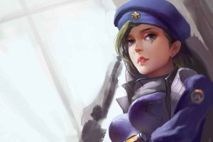 video games, Overwatch, Ana (Overwatch)