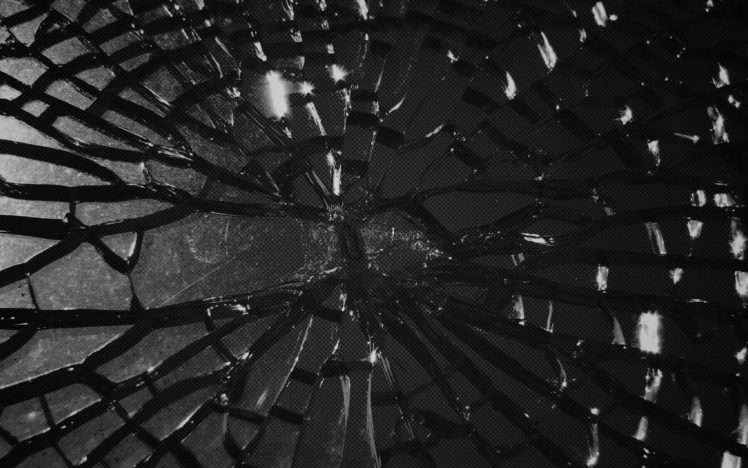 broken, Glass HD Wallpaper Desktop Background