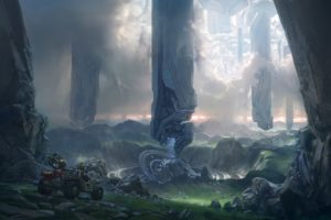 halo, 4, Concept, Art, Sci fi, Warriors, Futuristic, Vehicles, Weaons, Landscapes