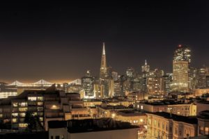 architecture, Bridge, Cities, City, Francisco, Gate, Golden, Night, San, Skyline, California, Usa, Bay, Sea, Bridges