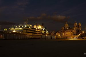 architecture, Cities, France, Marseille, Monuments, Panorama, Panoramic, Provence, Urban, Night, Light