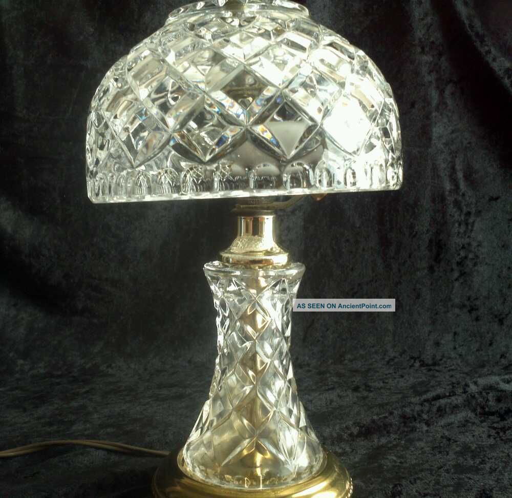 lead crystal lamps photo - 1