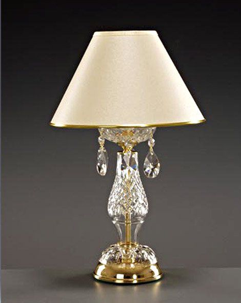 lead crystal lamps photo - 2