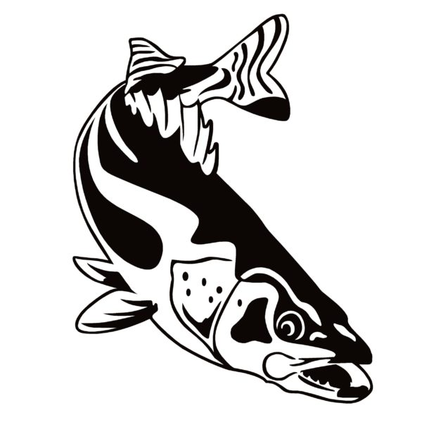 Walleye Window Decal - Walleye Fishing Window Sticker - 7054