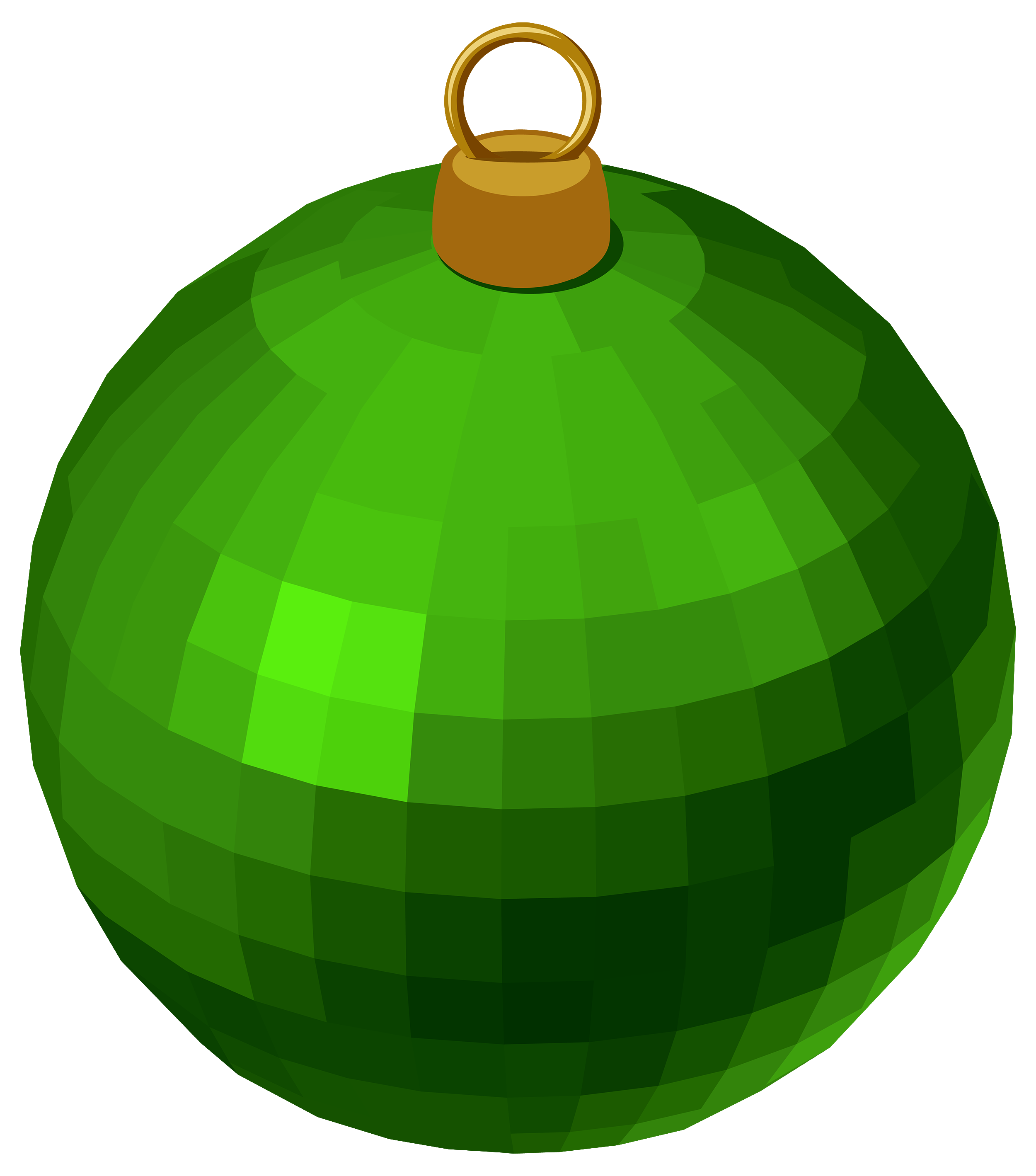 ornaments clipart green