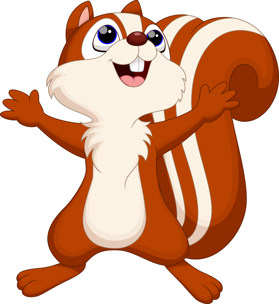 Cute Cartoon Squirrel Images