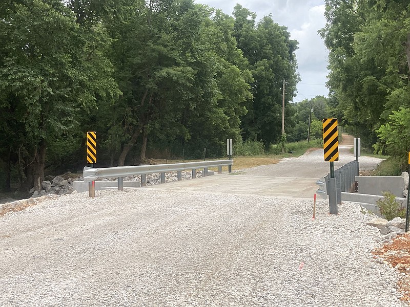 Gooseberry Road bridge outside Bentonville opens | Northwest Arkansas ...