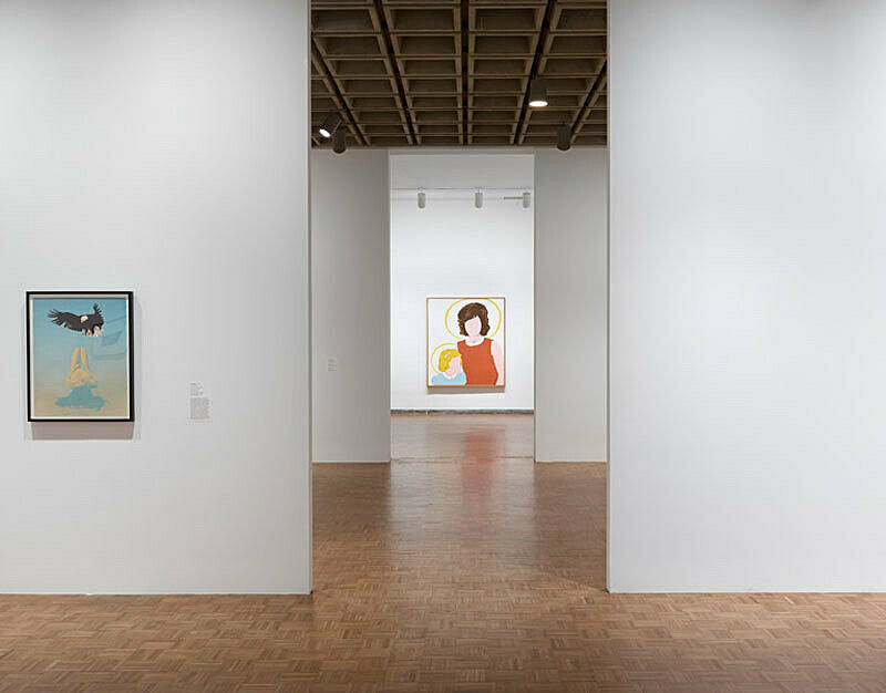 Installation view of Sinister Pop exhibition. 