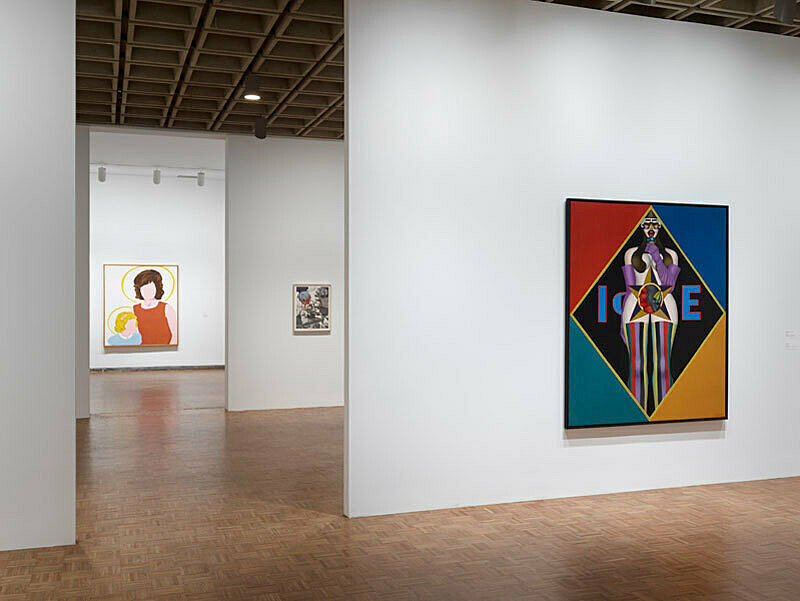 Installation view of Sinister Pop.