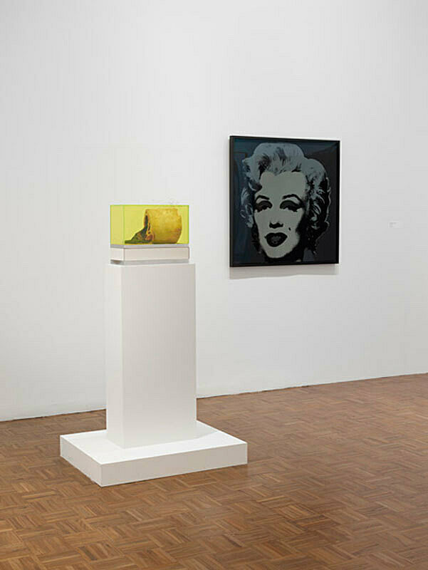 Installation view of Sinister Pop.