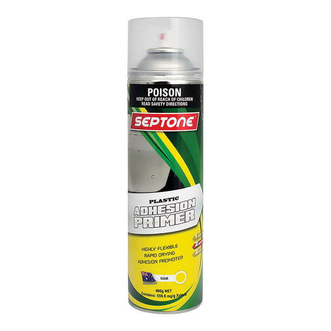 SEPTONE Automotive Plastic Primer Adhesion Promotor Spray 400g Aerosol Clear